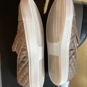 Cream Slip Ons